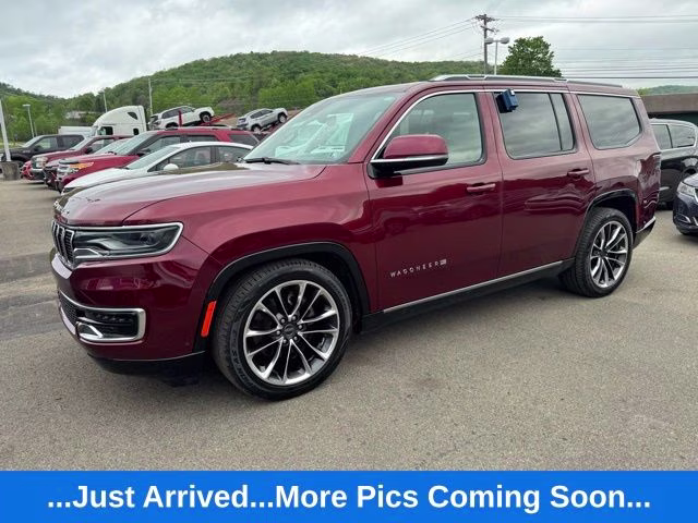 2022 Velvet Red Pearlcoat Jeep Wagoneer Series III 4X4 SUV