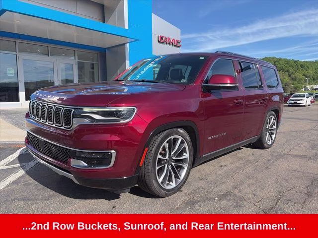 2022 Velvet Red Pearlcoat Jeep Wagoneer Series III 4X4 SUV