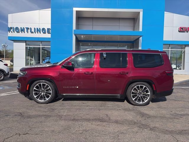 2022 Velvet Red Pearlcoat Jeep Wagoneer Series III 4X4 SUV