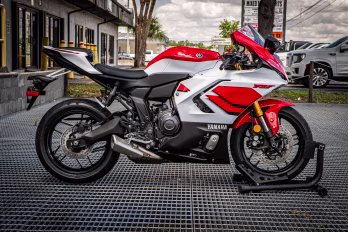 2026 White Yamaha YZF-R7 Motorcycle