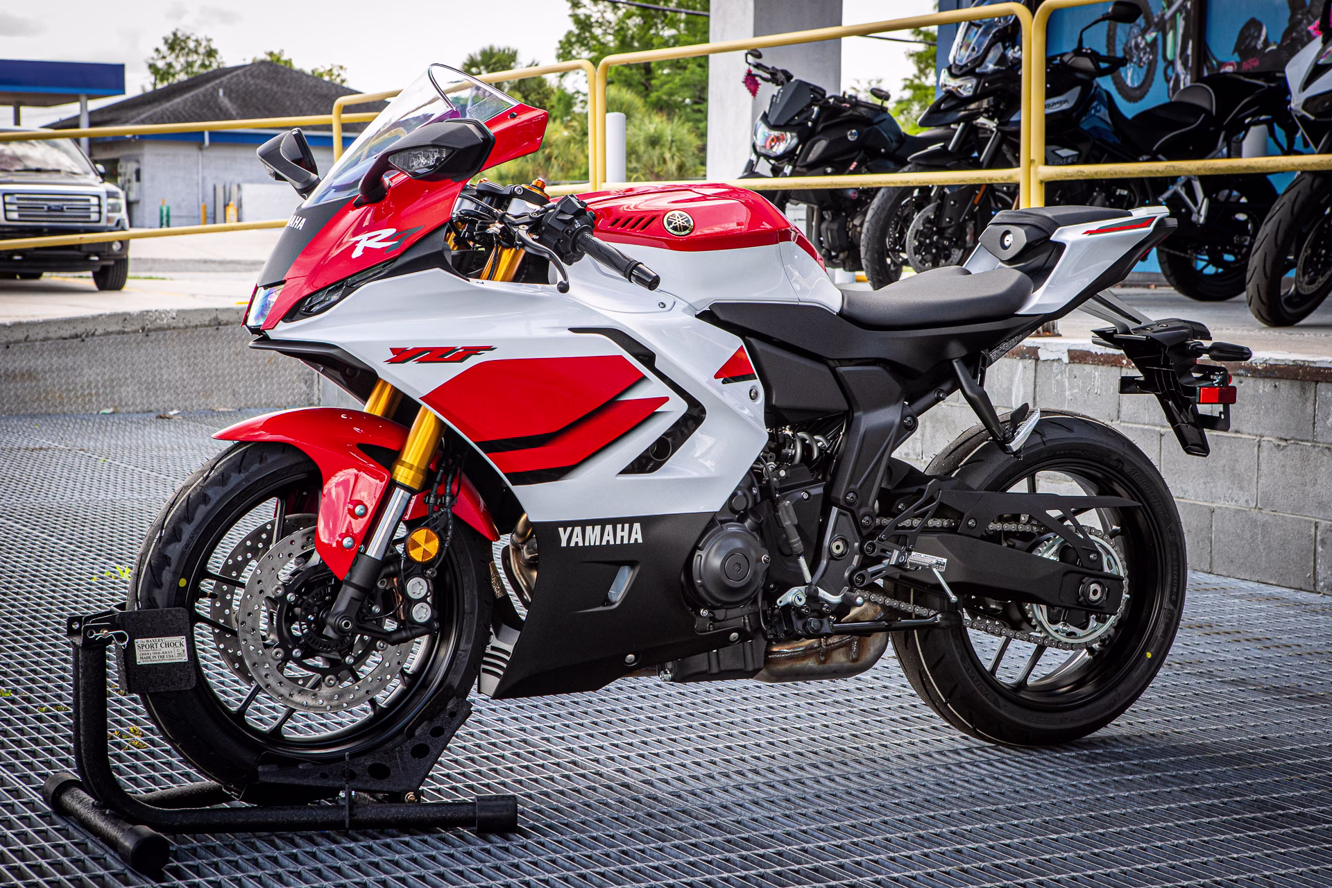 2026 White Yamaha YZF-R7 Motorcycle