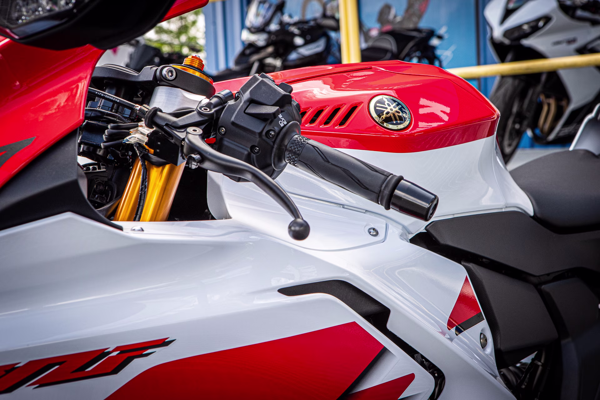 2026 White Yamaha YZF-R7 Motorcycle