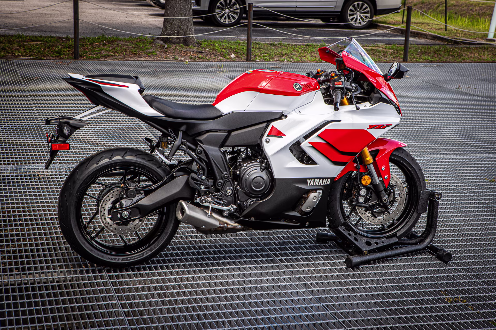 2026 White Yamaha YZF-R7 Motorcycle