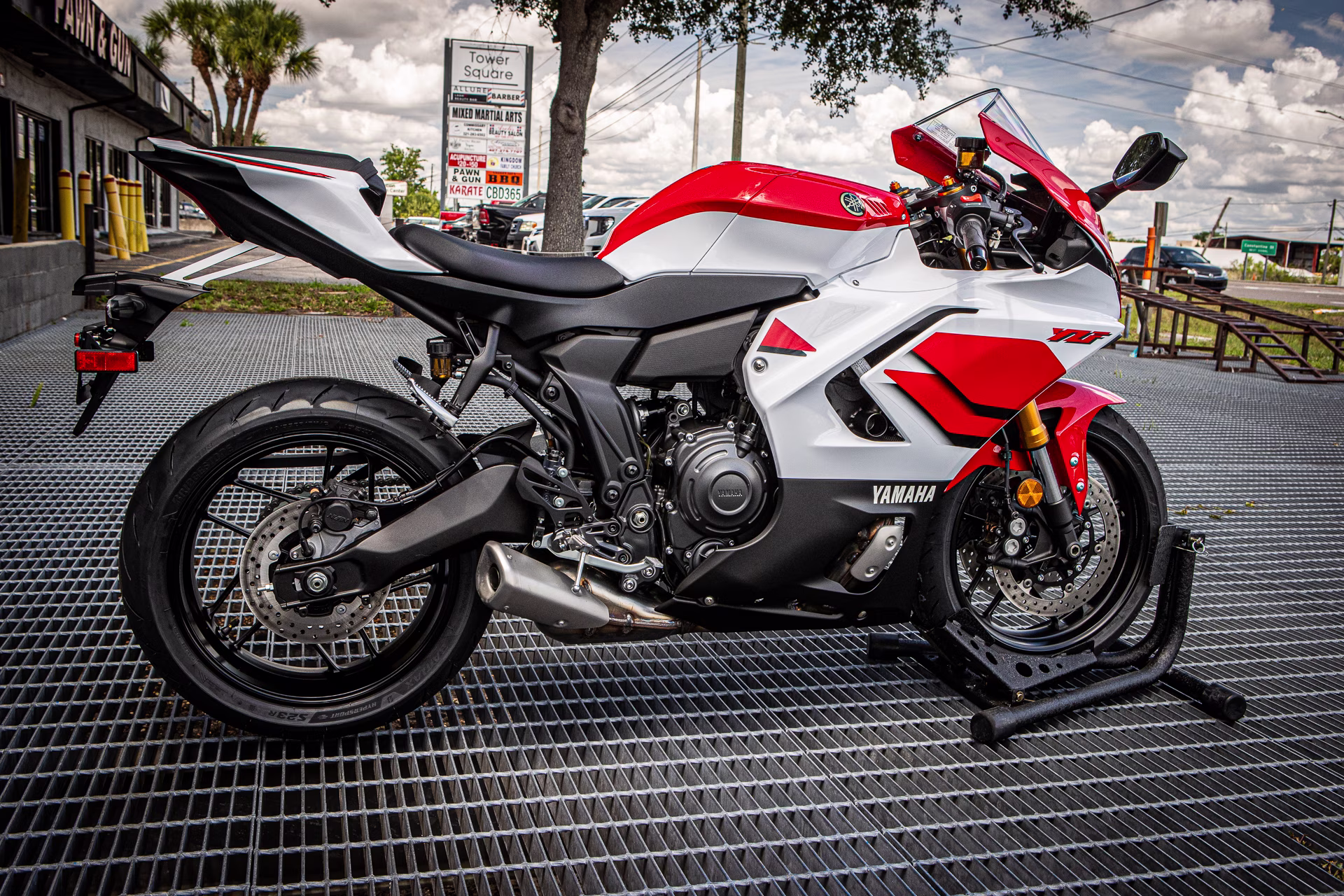 2026 White Yamaha YZF-R7 Motorcycle