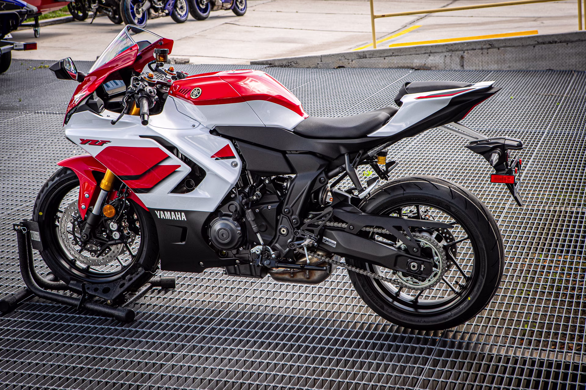 2026 White Yamaha YZF-R7 Motorcycle