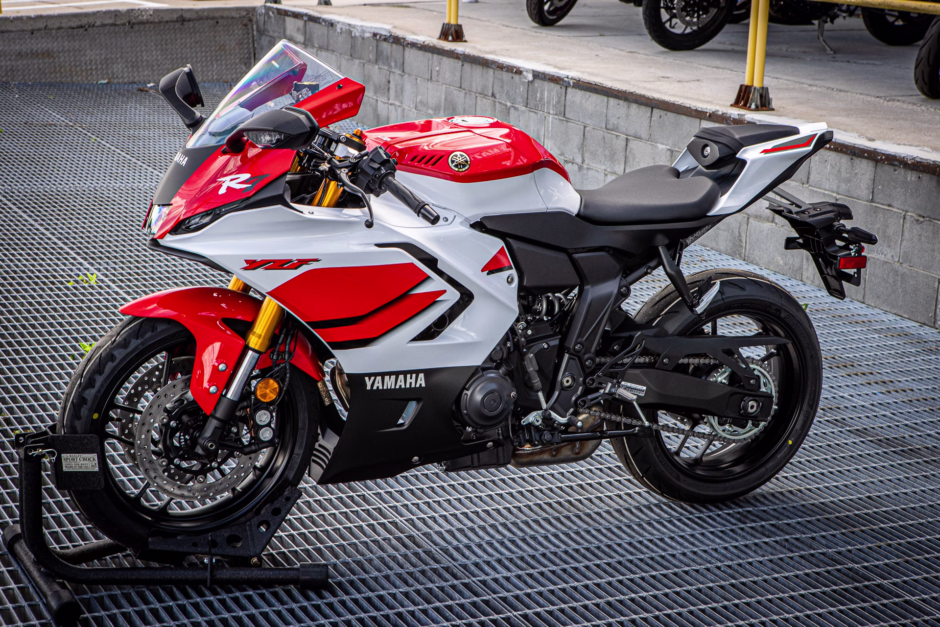 2026 White Yamaha YZF-R7 Motorcycle