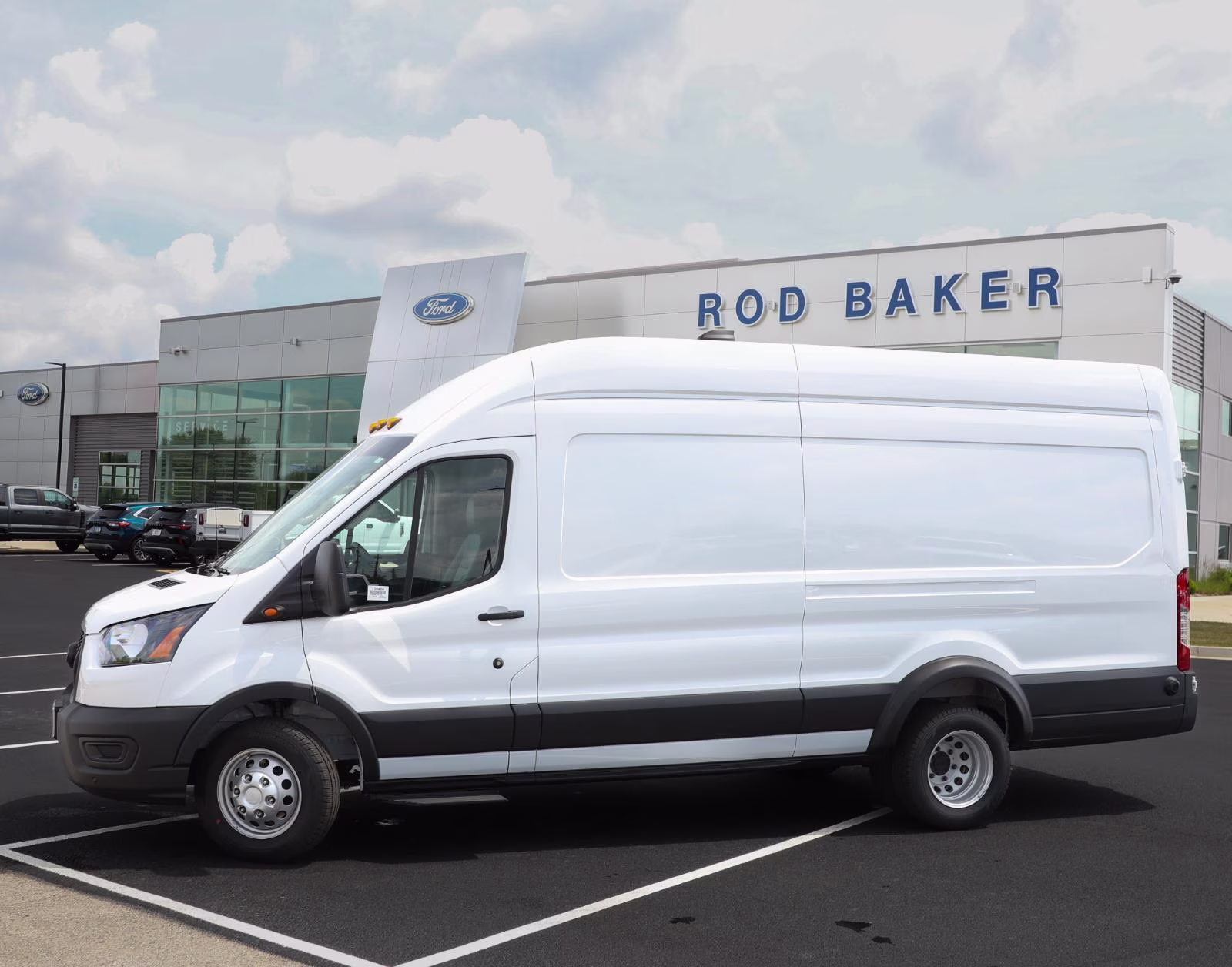 2026 Oxford White Ford Transit Cargo Van RWD Van