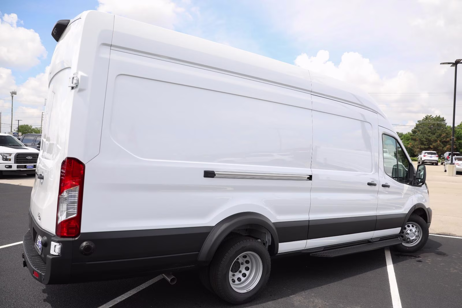 2026 Oxford White Ford Transit Cargo Van RWD Van