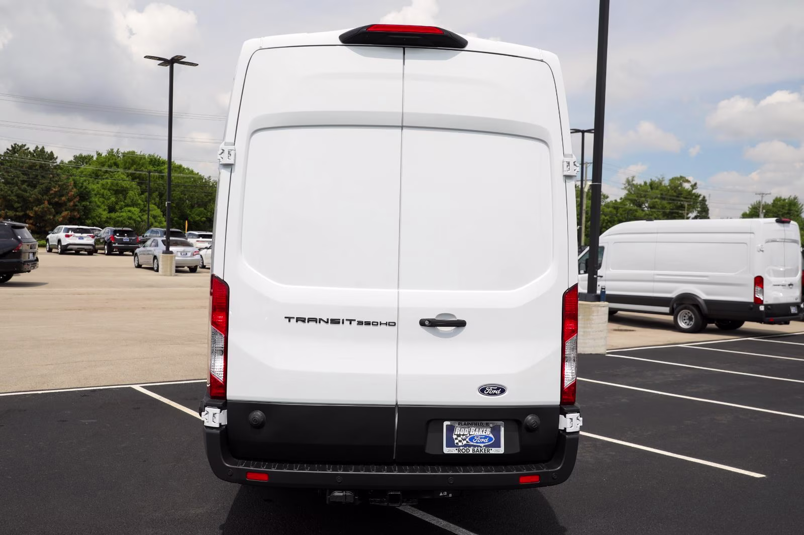 2026 Oxford White Ford Transit Cargo Van RWD Van
