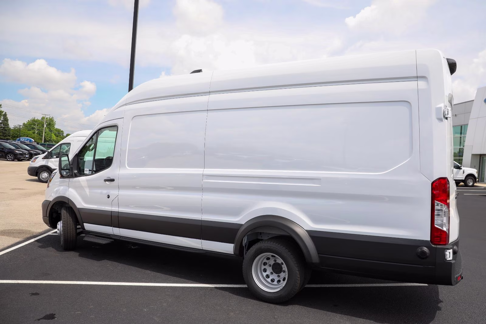 2026 Oxford White Ford Transit Cargo Van RWD Van
