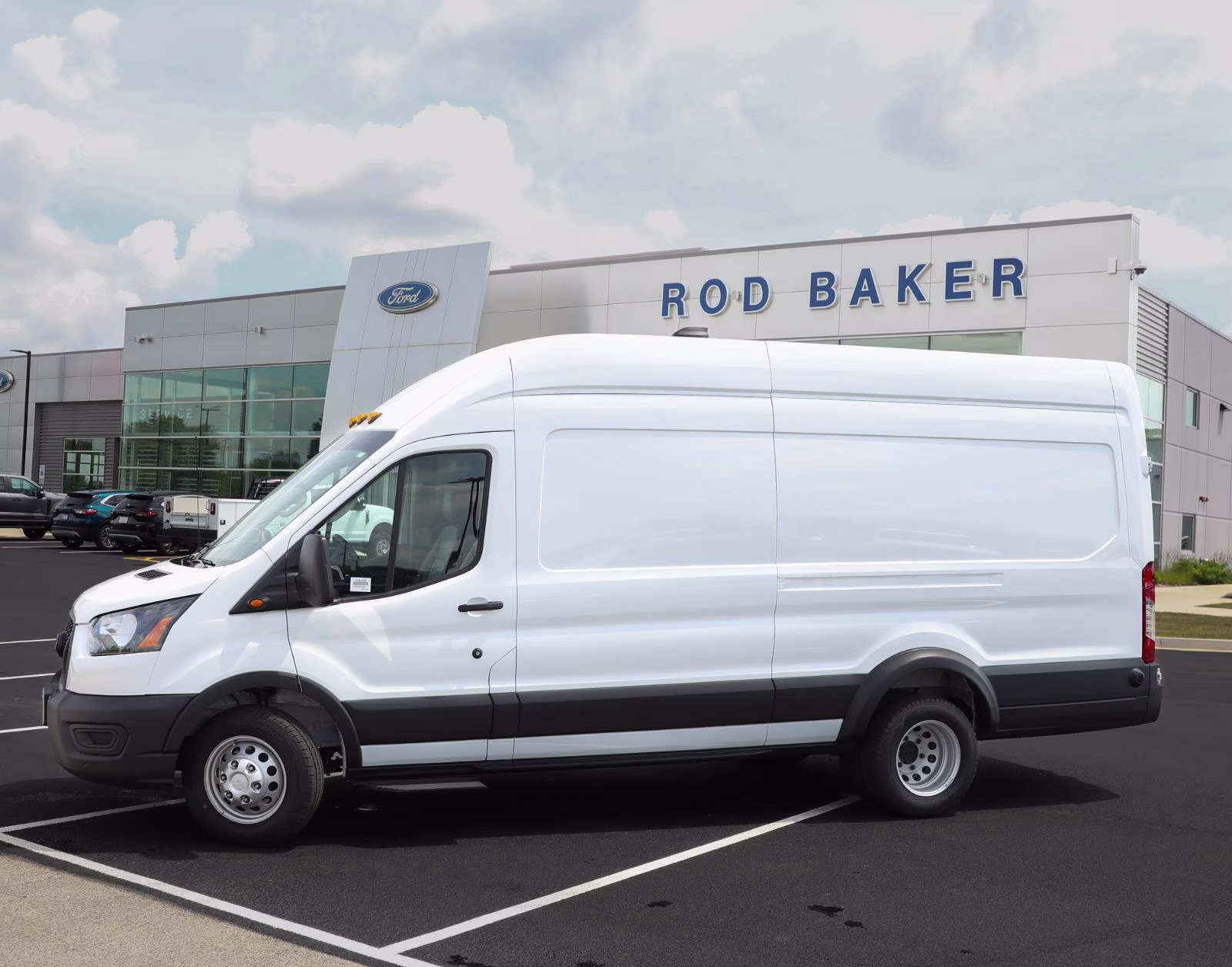 2026 Oxford White Ford Transit Cargo Van RWD Van