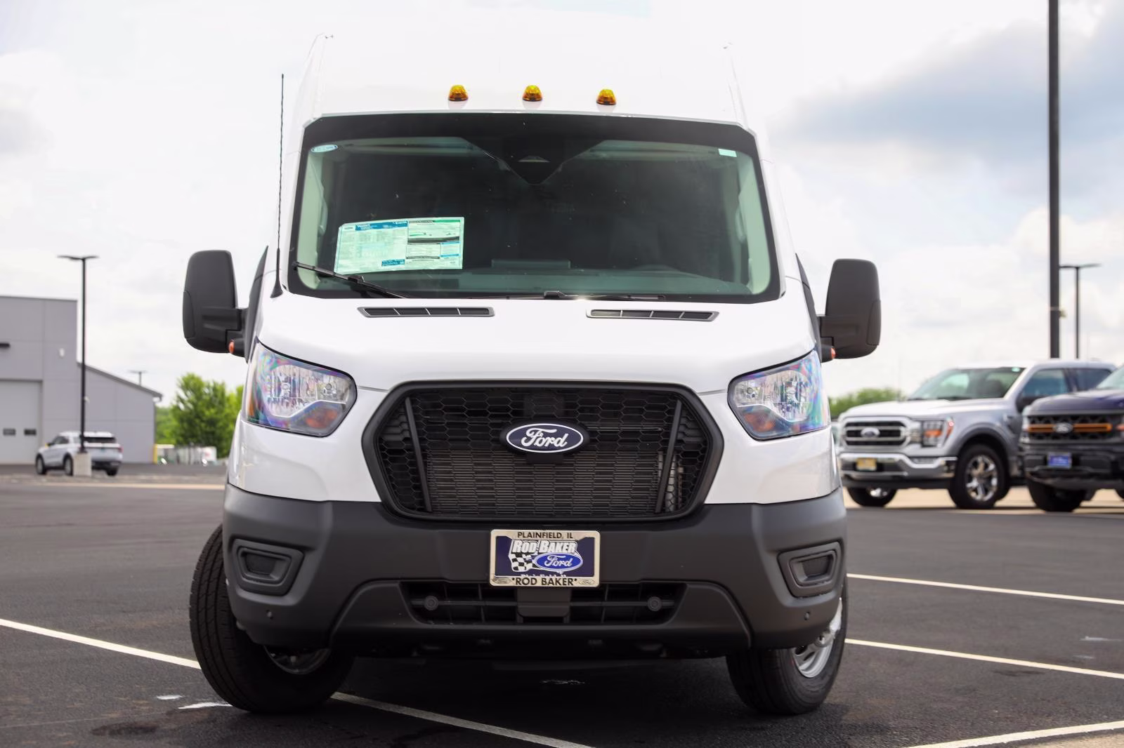 2026 Oxford White Ford Transit Cargo Van RWD Van