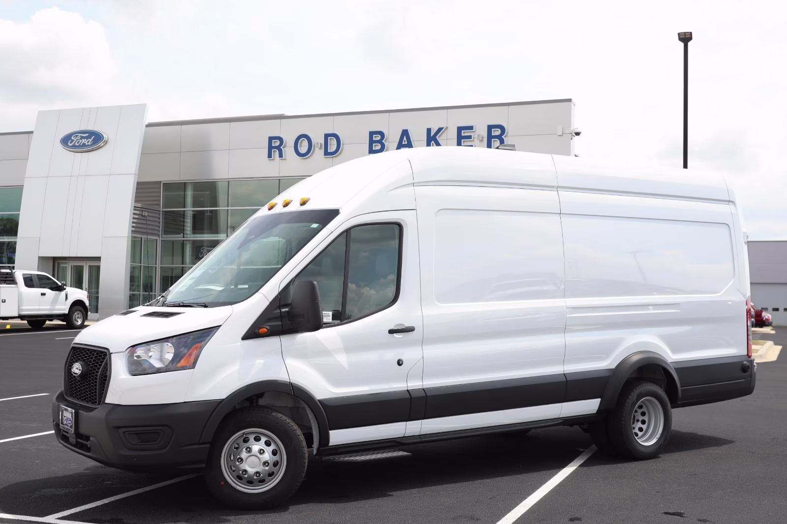 2026 Oxford White Ford Transit Cargo Van RWD Van