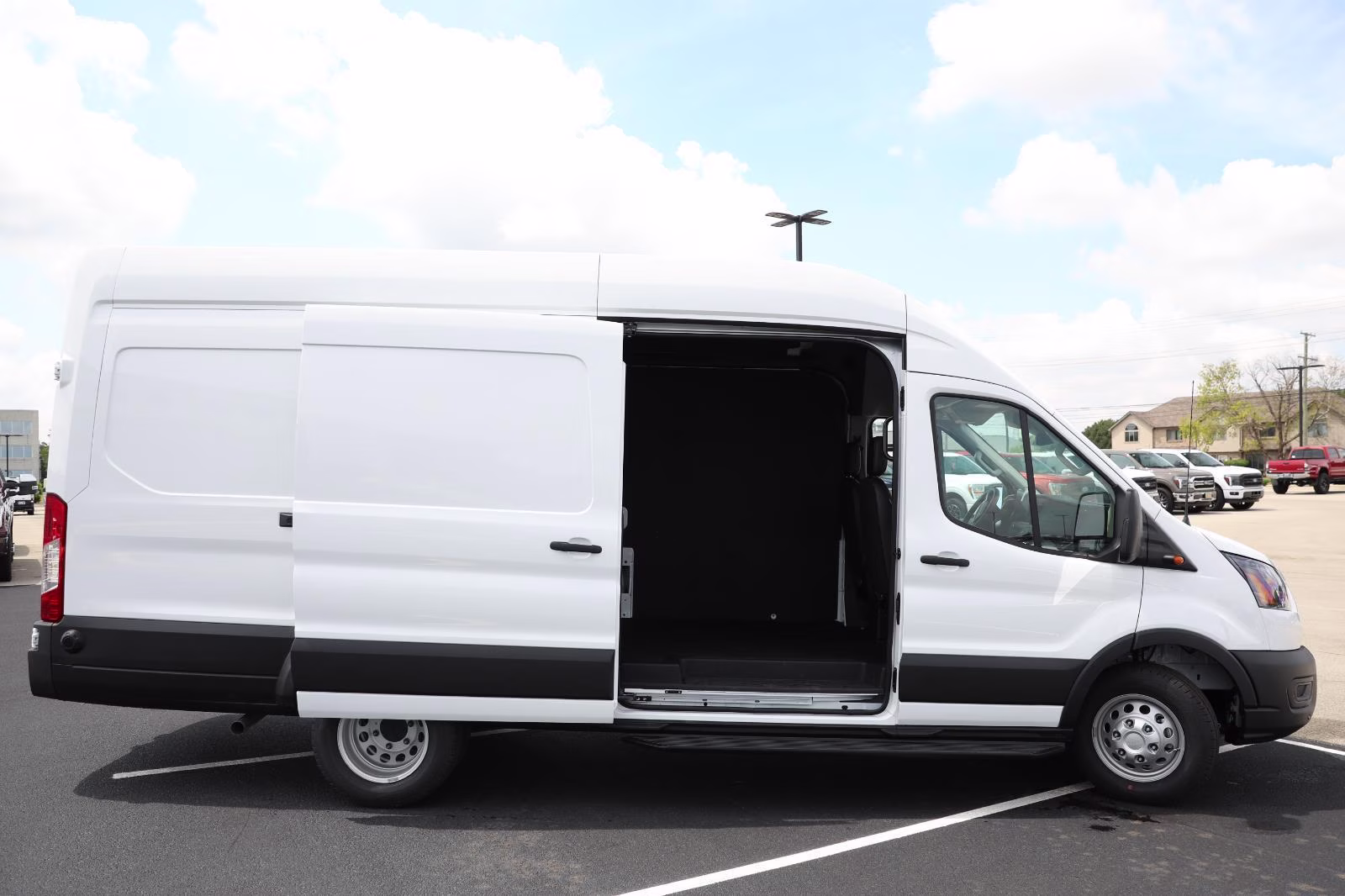 2026 Oxford White Ford Transit Cargo Van RWD Van