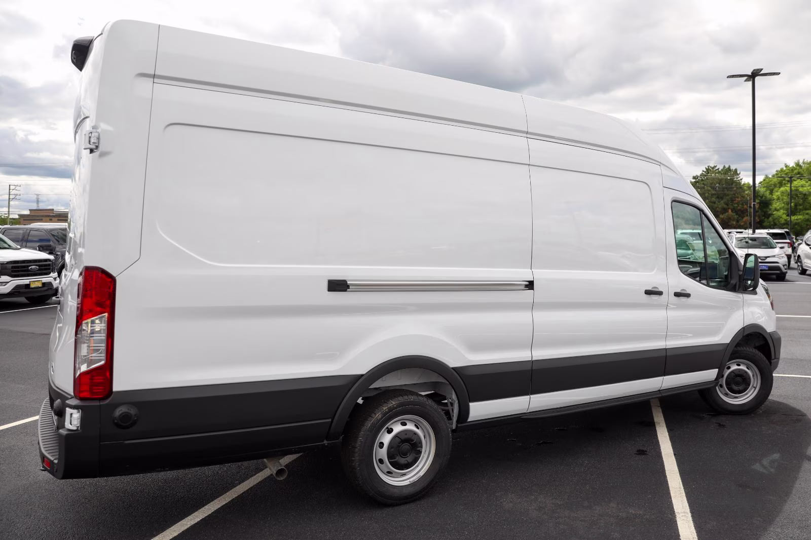 2026 Oxford White Ford Transit Cargo Van RWD Van