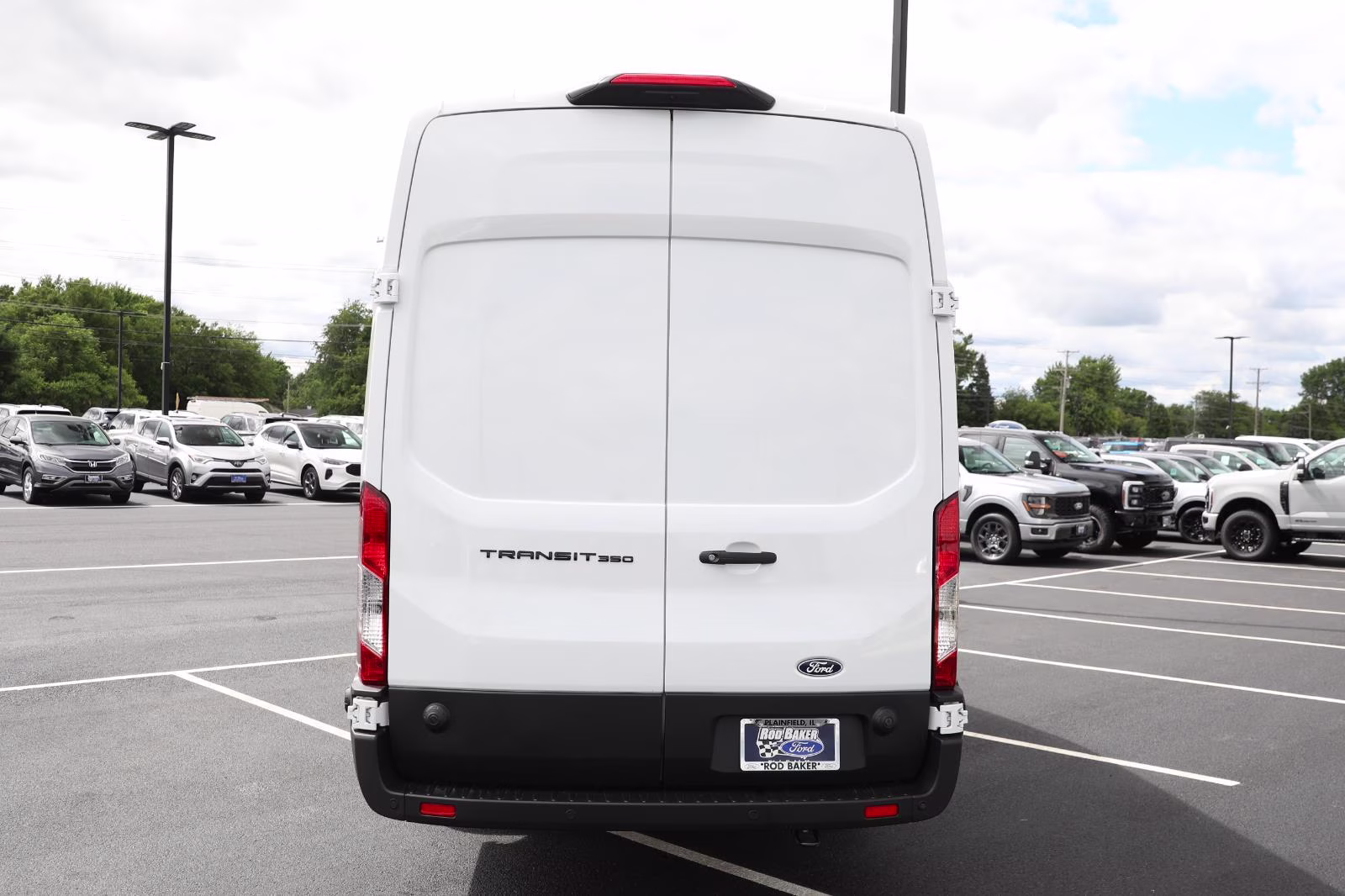 2026 Oxford White Ford Transit Cargo Van RWD Van