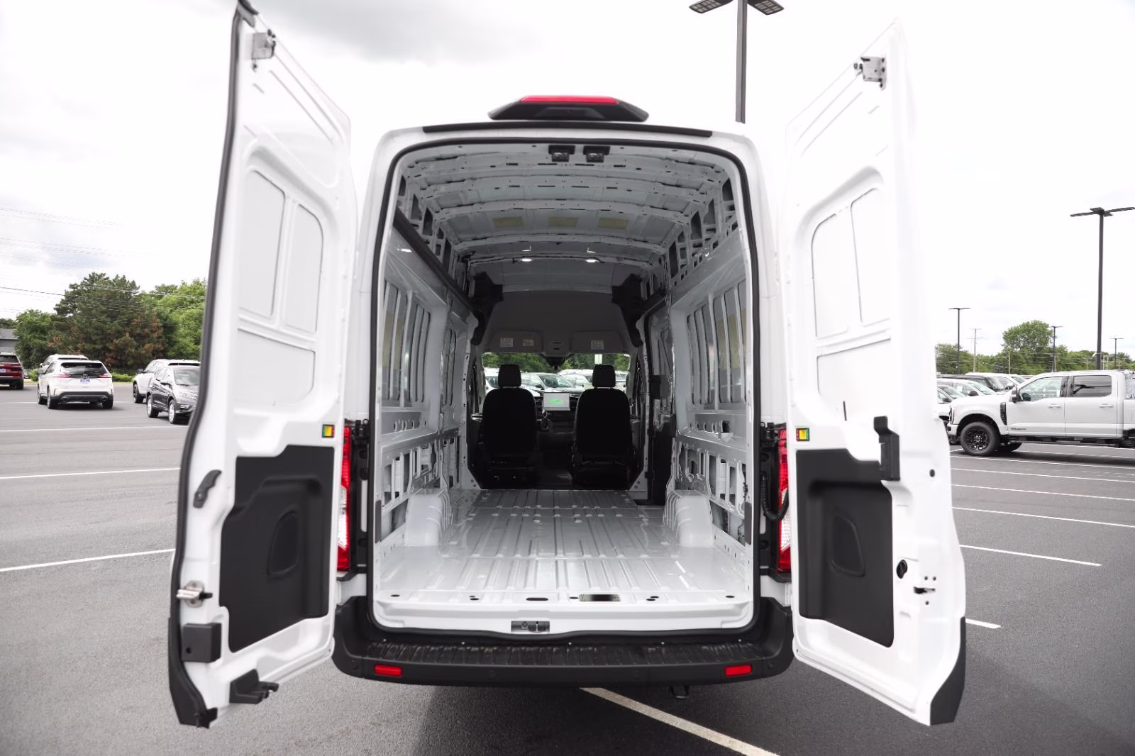 2026 Oxford White Ford Transit Cargo Van RWD Van