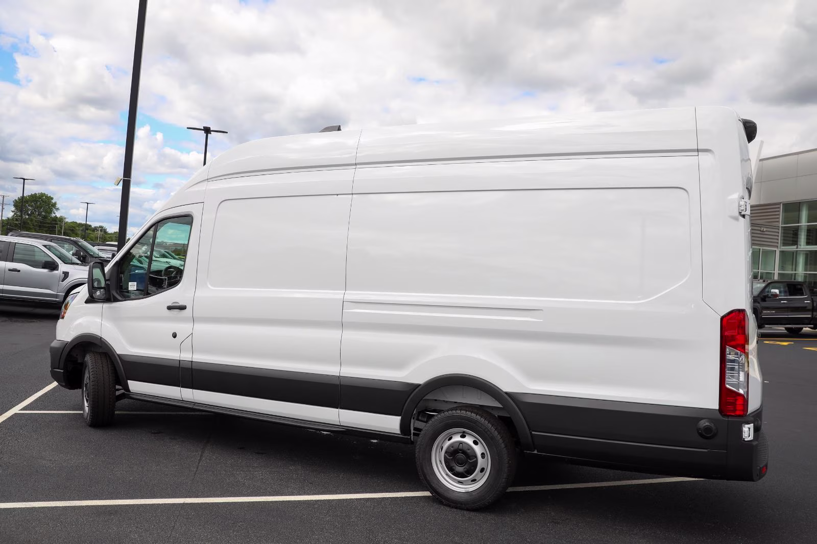 2026 Oxford White Ford Transit Cargo Van RWD Van