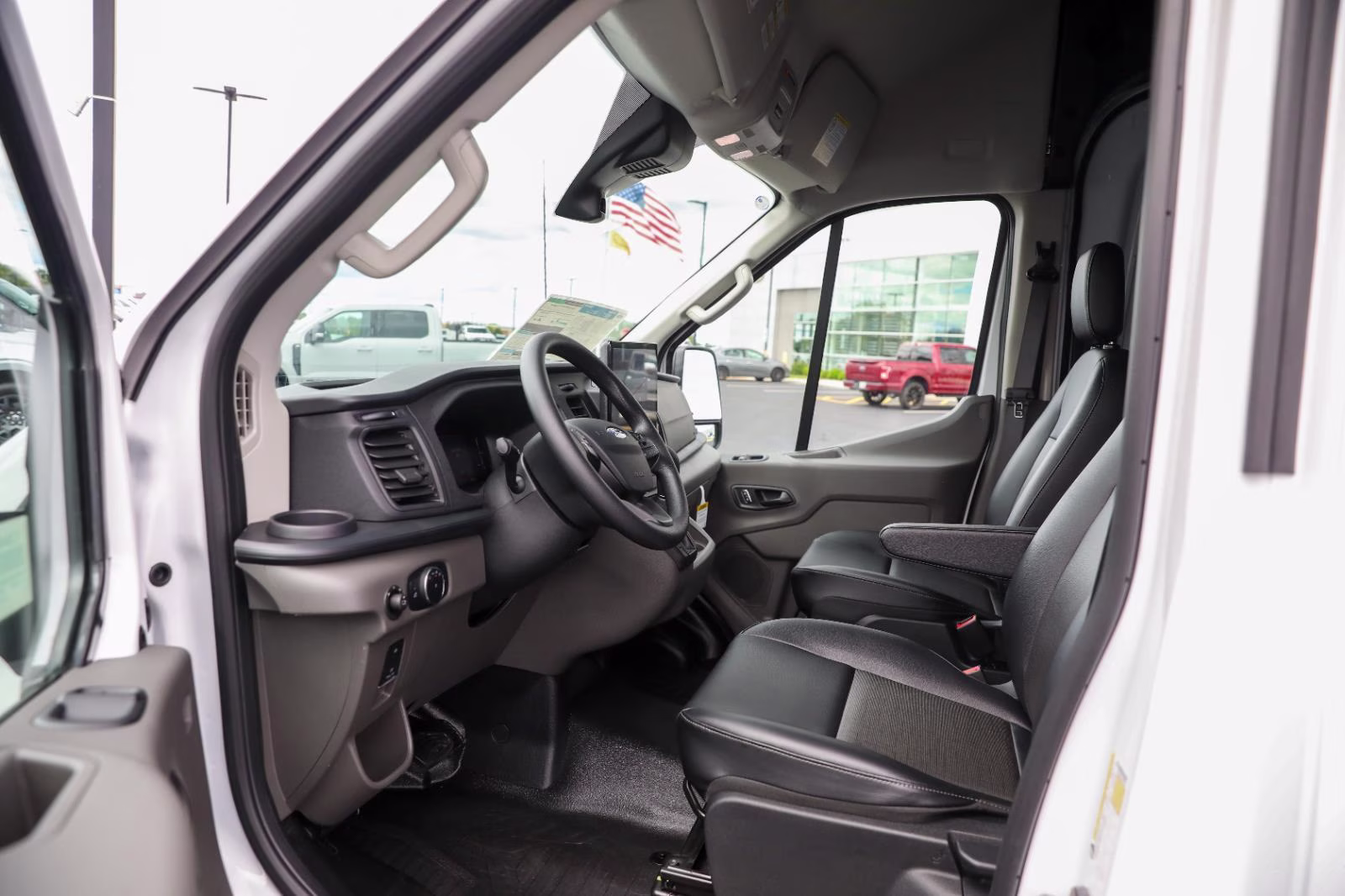 2026 Oxford White Ford Transit Cargo Van RWD Van