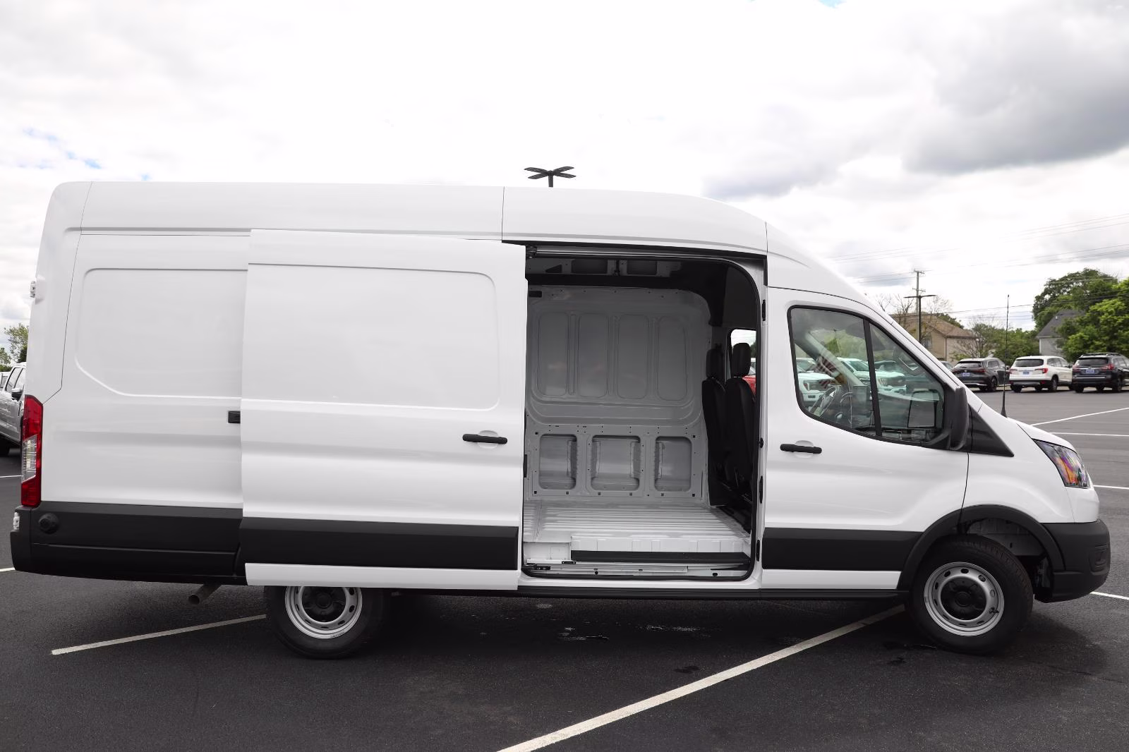 2026 Oxford White Ford Transit Cargo Van RWD Van