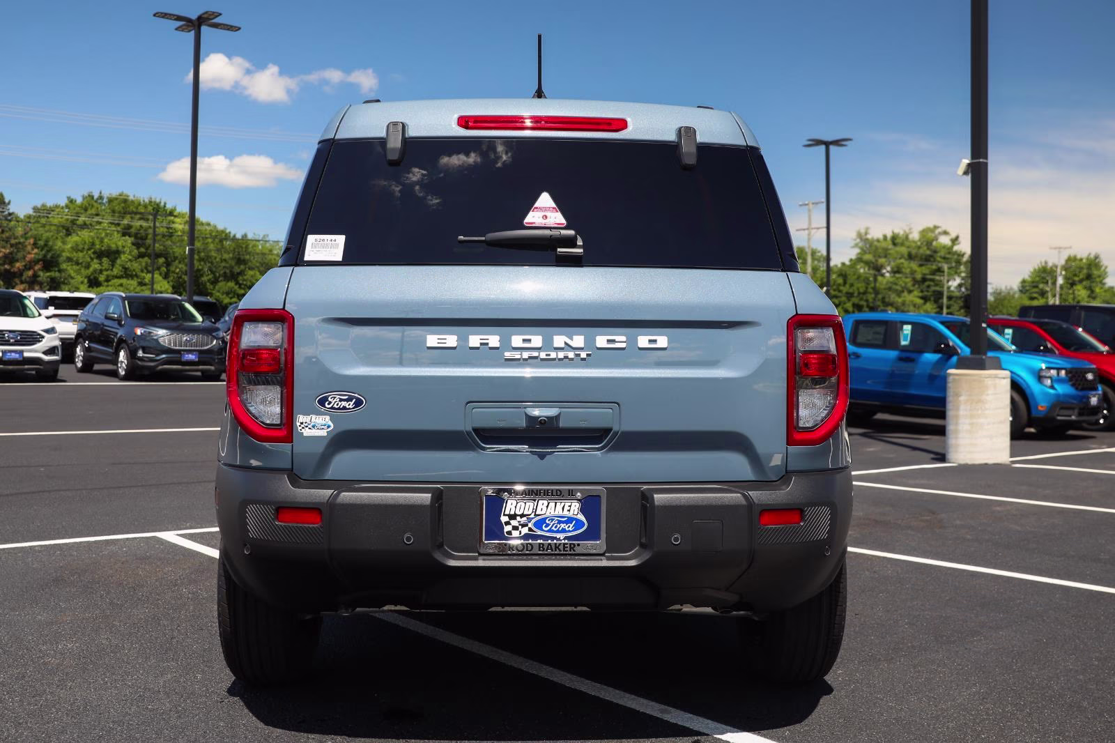 2026 Azure Gray Metallic Tri-Coat Ford Bronco Sport Big Bend 4X4 SUV