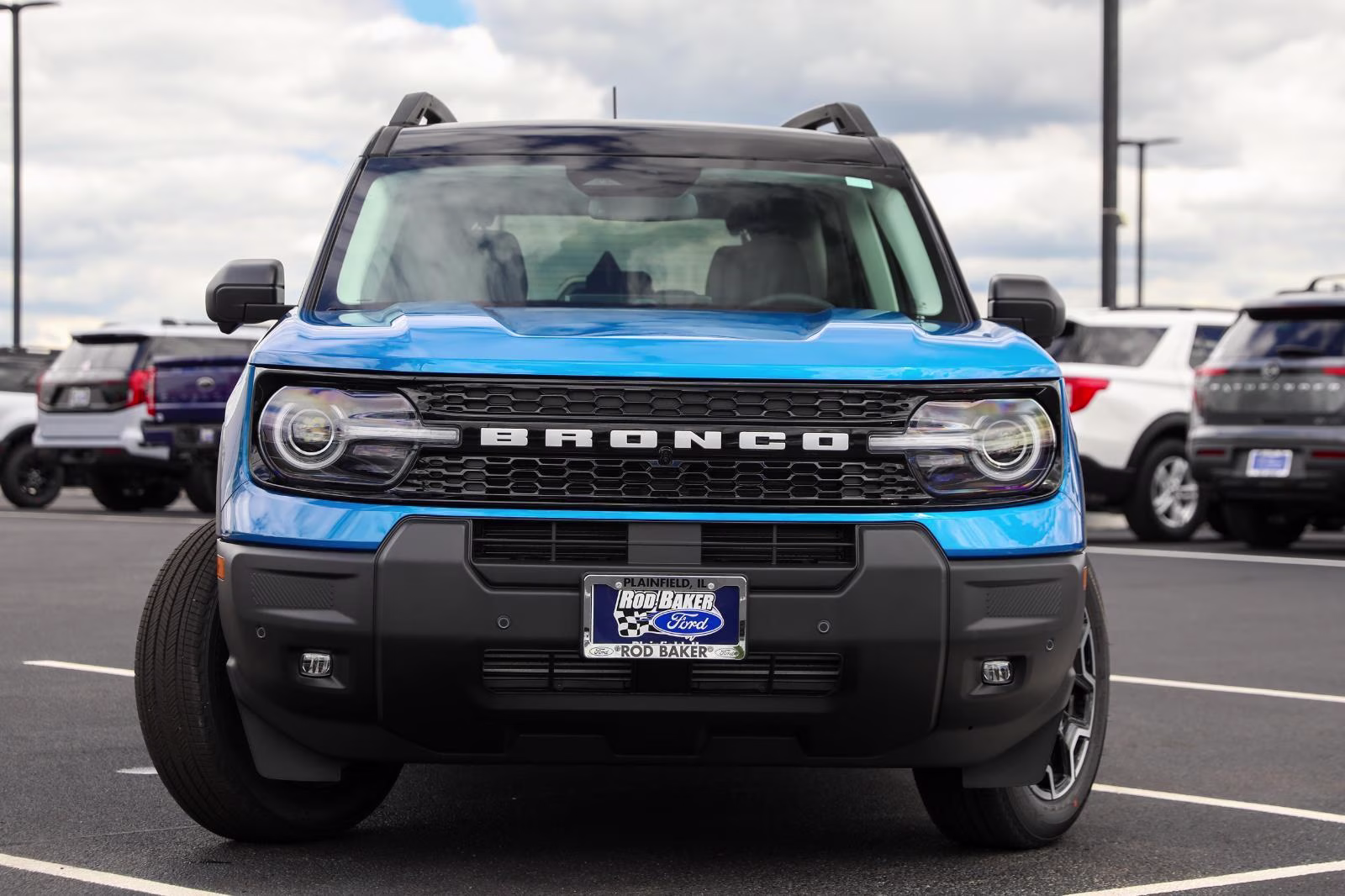 2026 Velocity Blue Metallic Ford Bronco Sport Outer Banks 4X4 SUV