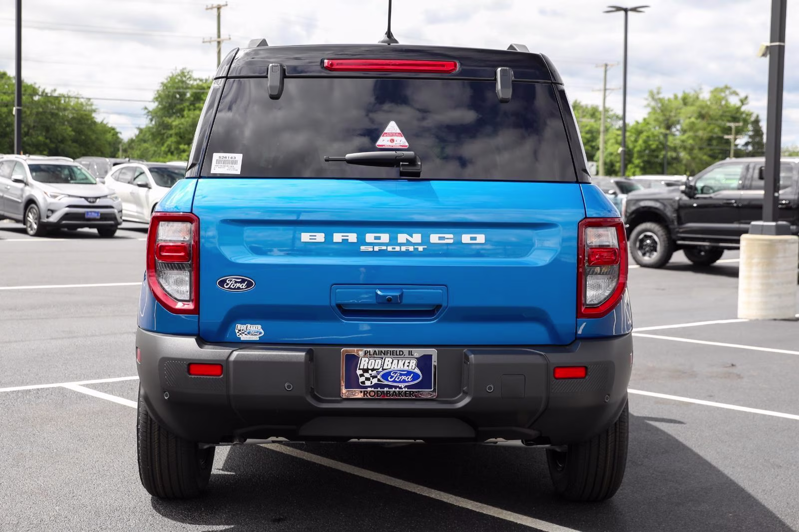 2026 Velocity Blue Metallic Ford Bronco Sport Outer Banks 4X4 SUV