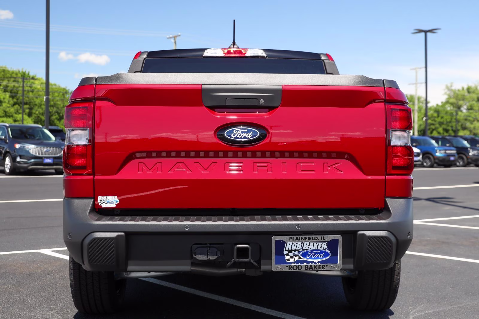2026 Ruby Red Metallic Tinted Clearcoat Ford Maverick XLT AWD Truck