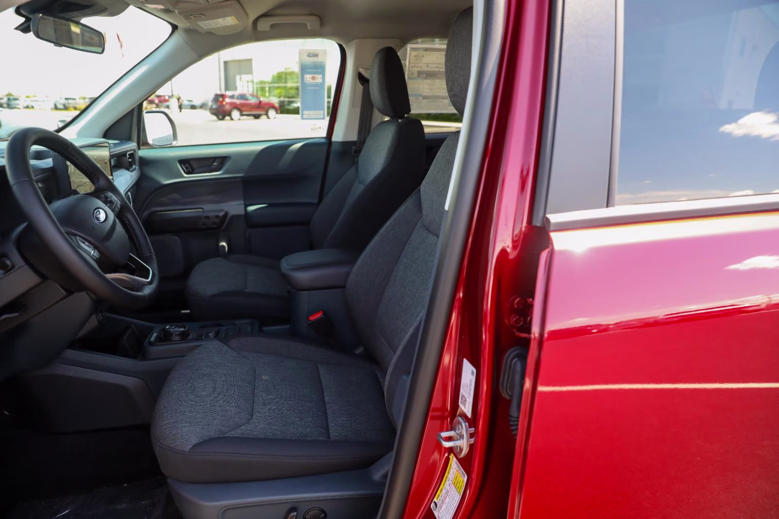 2026 Ruby Red Metallic Tinted Clearcoat Ford Maverick XLT AWD Truck