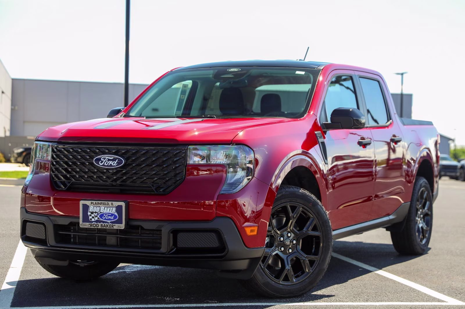 2026 Ruby Red Metallic Tinted Clearcoat Ford Maverick XLT AWD Truck