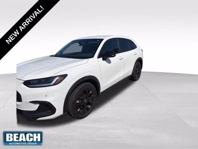 2024 White Honda HR-V Sport AWD SUV