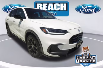 2024 White Honda HR-V Sport AWD SUV