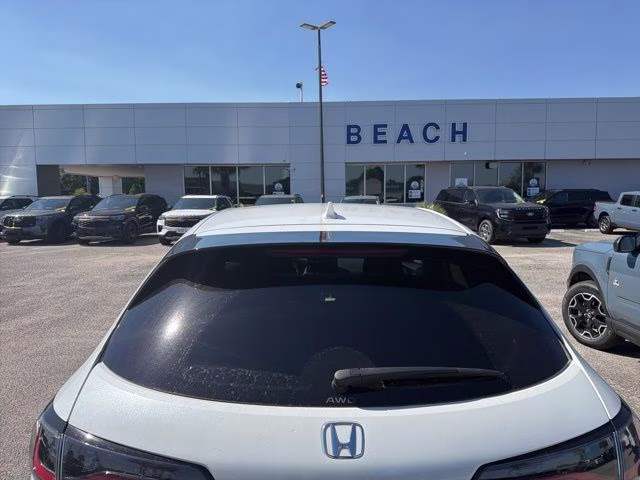 2024 White Honda HR-V Sport AWD SUV