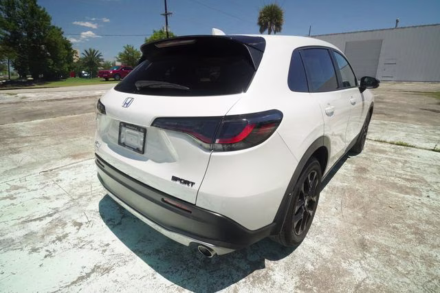 2024 White Honda HR-V Sport AWD SUV