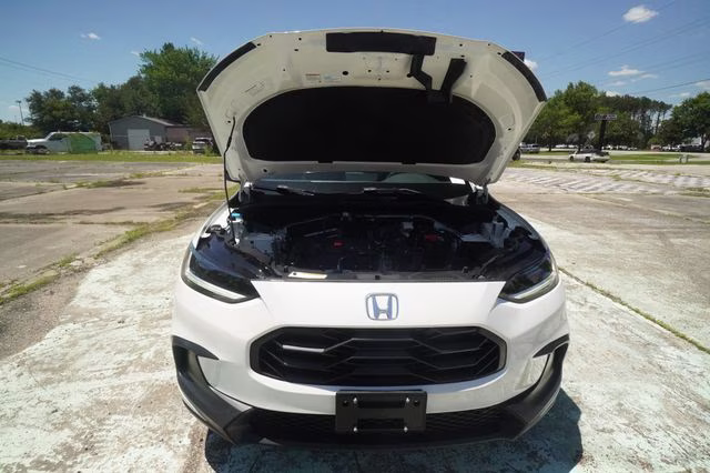 2024 White Honda HR-V Sport AWD SUV