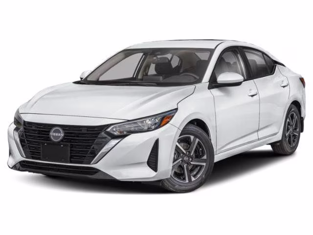 2025 Aspen White Tricoat Nissan Sentra SV FWD Sedan