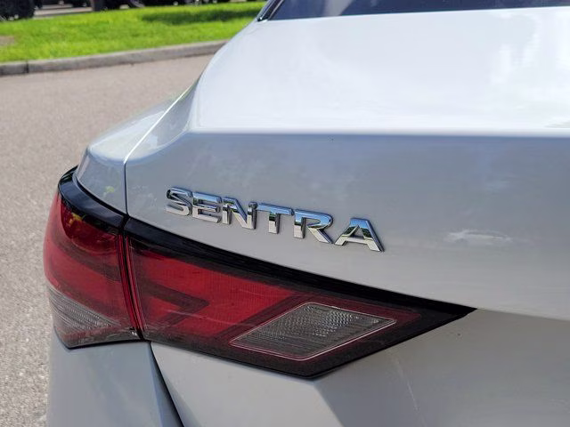 2025 Aspen White Tricoat Nissan Sentra SV FWD Sedan