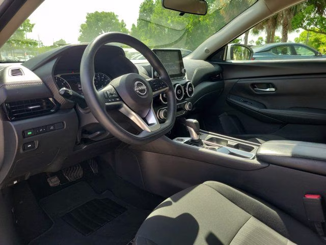 2025 Aspen White Tricoat Nissan Sentra SV FWD Sedan