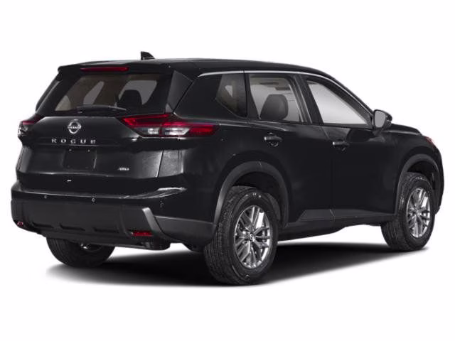 2024 Super Black Nissan Rogue S FWD SUV