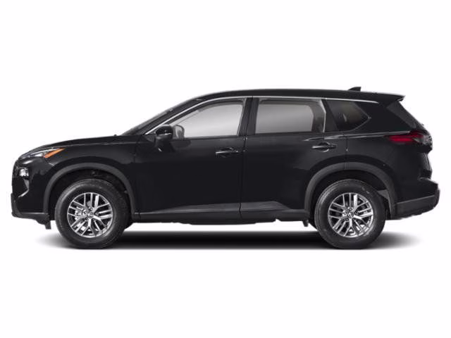 2024 Super Black Nissan Rogue S FWD SUV
