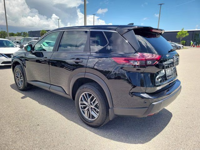 2024 Super Black Nissan Rogue S FWD SUV