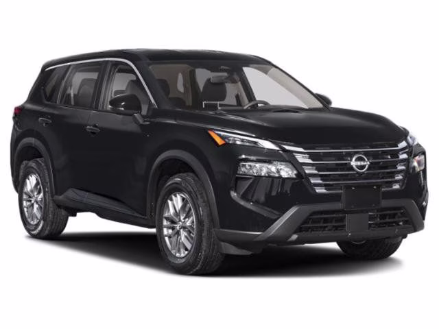 2024 Super Black Nissan Rogue S FWD SUV