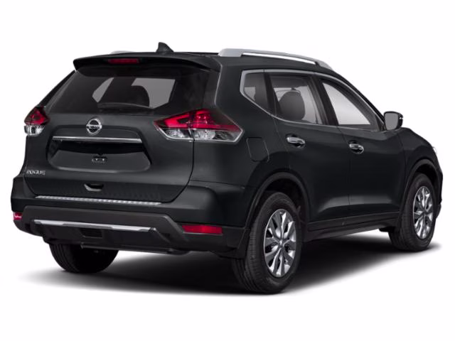2017 Magnetic Black Nissan Rogue S FWD SUV