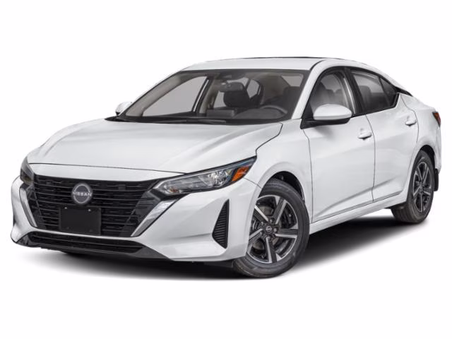 2025 Aspen White Tricoat Nissan Sentra SV FWD Sedan