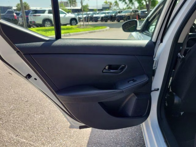 2025 Aspen White Tricoat Nissan Sentra SV FWD Sedan