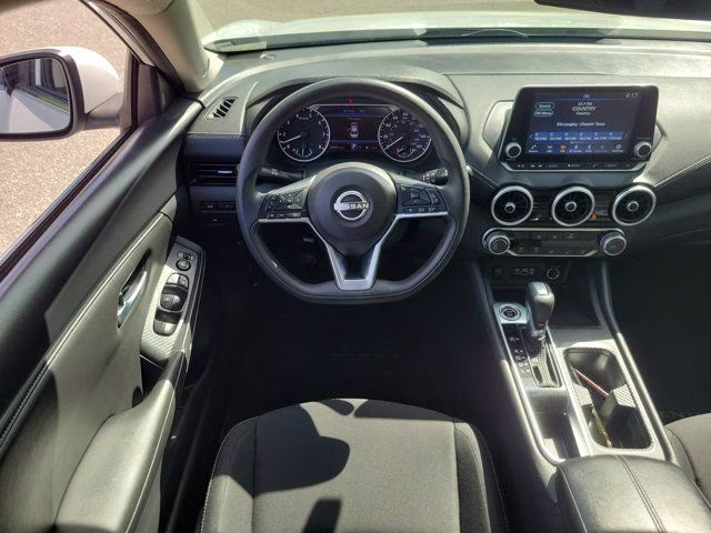 2025 Aspen White Tricoat Nissan Sentra SV FWD Sedan
