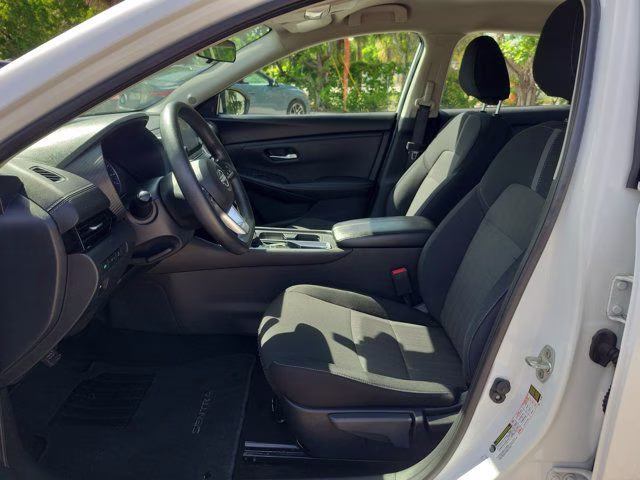 2025 Aspen White Tricoat Nissan Sentra SV FWD Sedan