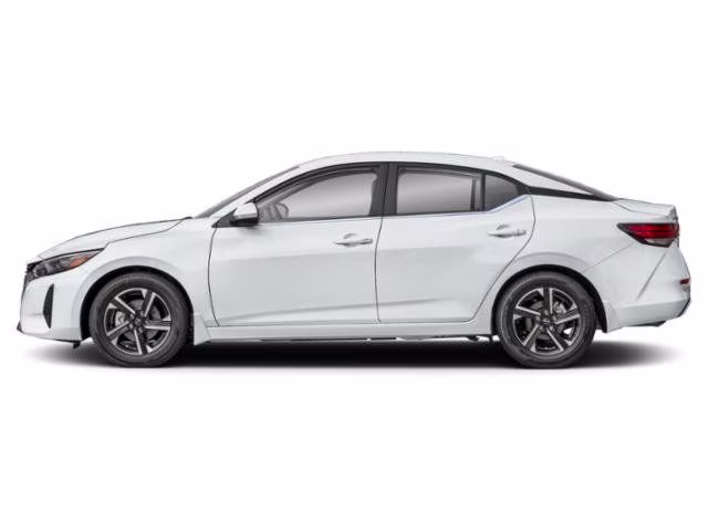 2025 Aspen White Tricoat Nissan Sentra SV FWD Sedan