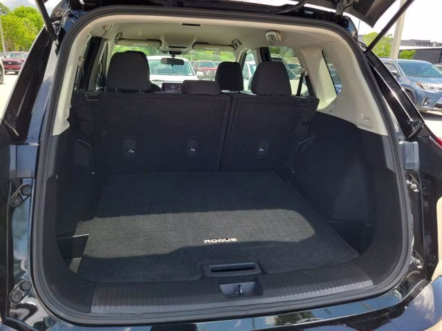 2024 Super Black Nissan Rogue S FWD SUV