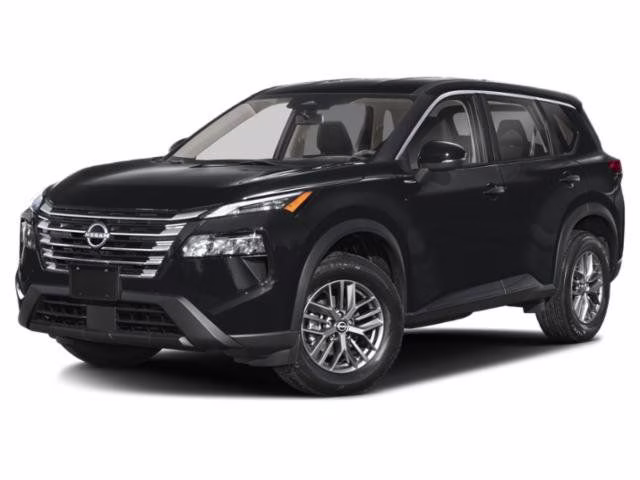 2024 Super Black Nissan Rogue S FWD SUV